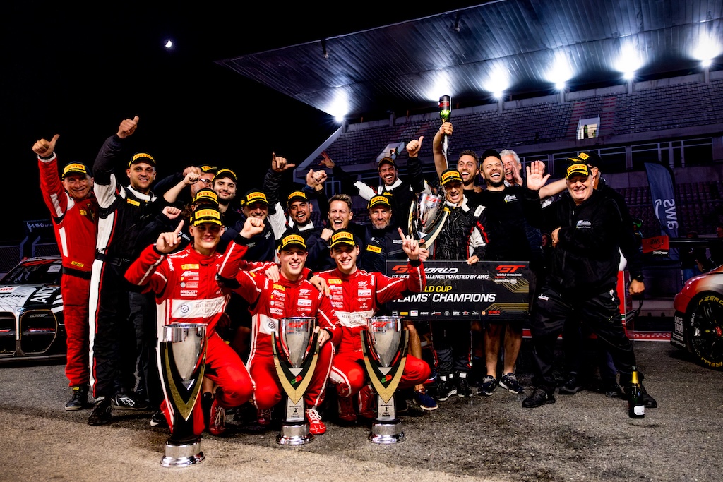 Frederik Schandorff vandt dramatisk GT World Challenge-finale.
(Foto: Selected Car Racing)